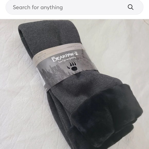 Bear Paw Lined Leggings - Picture 5 of 5